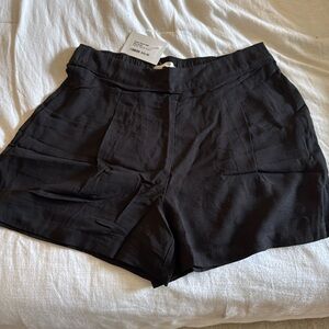 Black Linen Shorts: Free Shipping!!